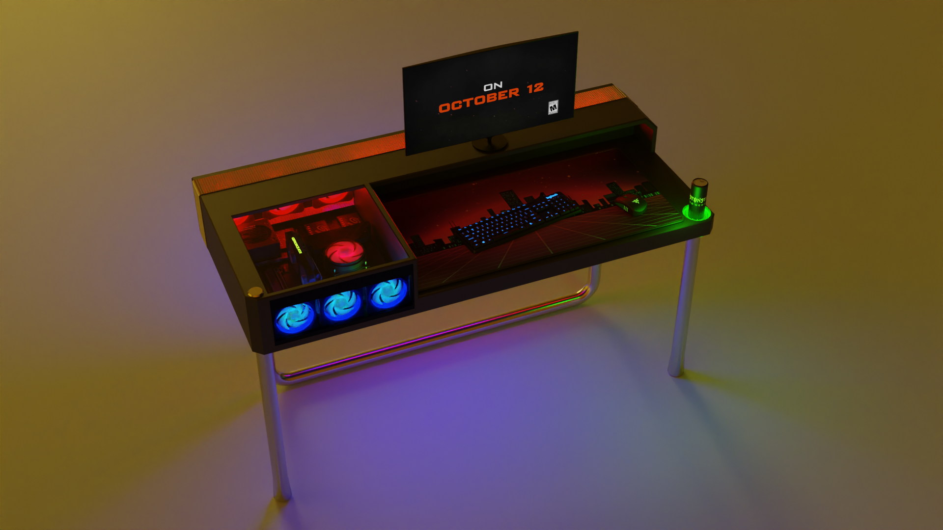 Pc Gaming Desk preview image 2